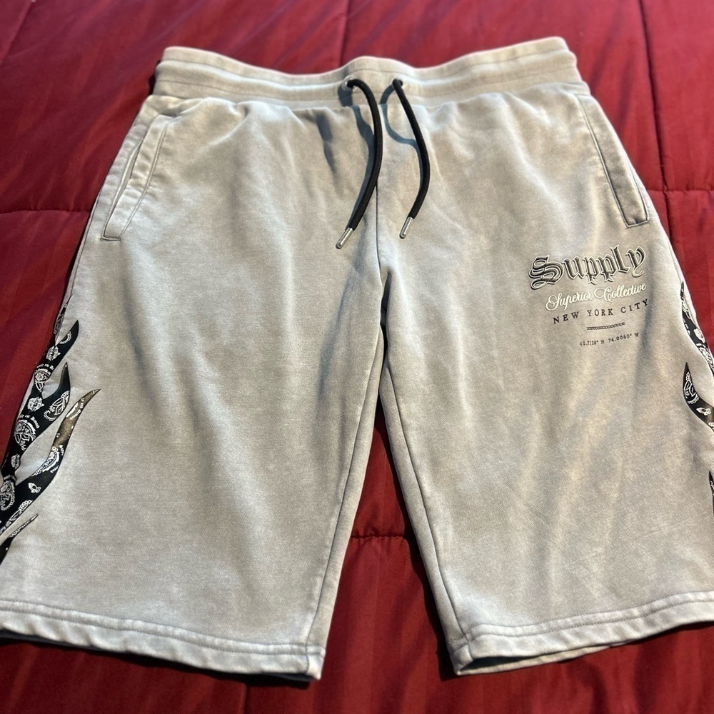 MEN'S SUPPLY & DEMAND ACID FLAME MONO SHORTS